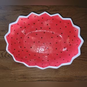 Pier 1 Watermelon Shaped Serving Dish